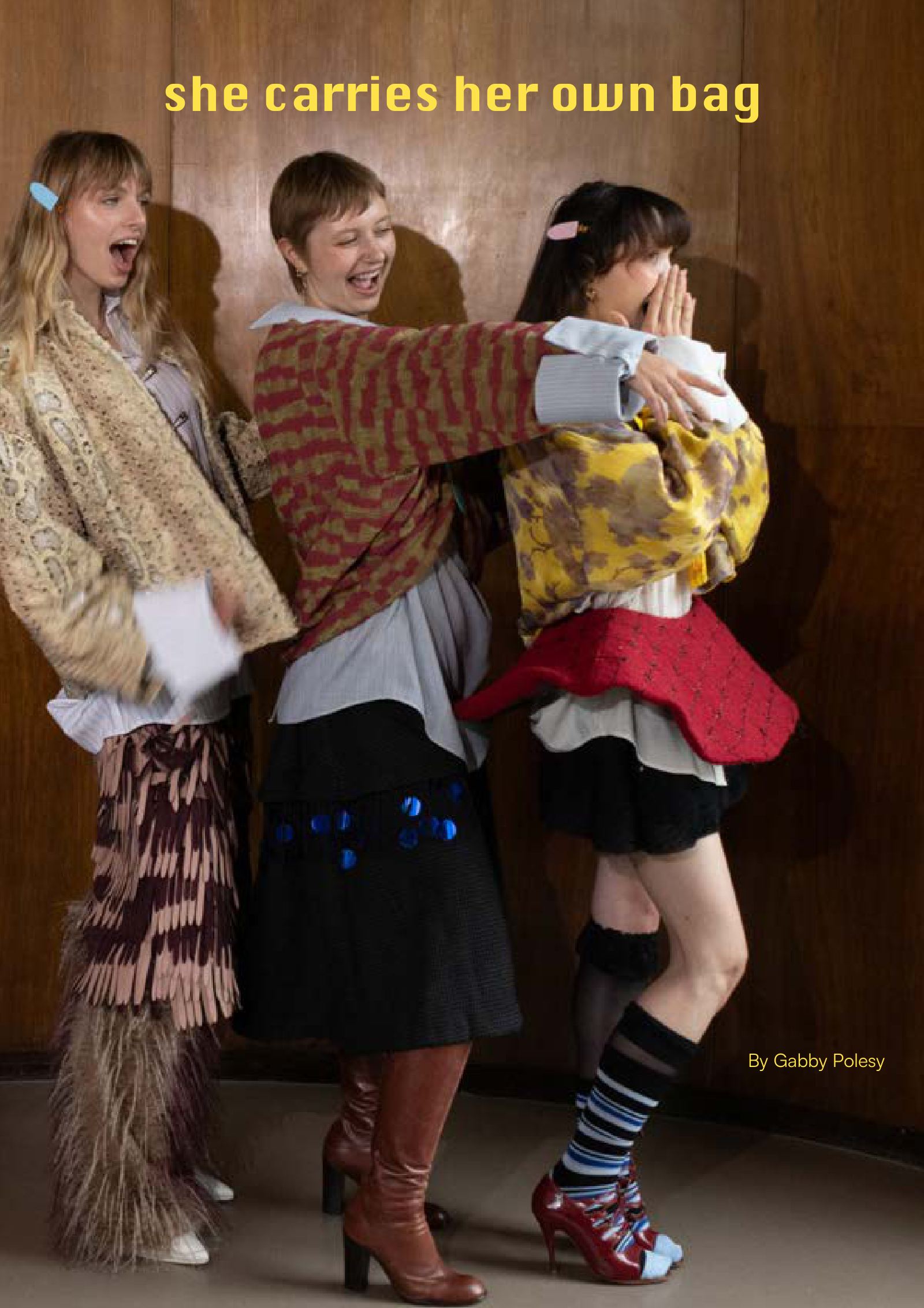 Cover of the She Carries Her Own Bag collection book